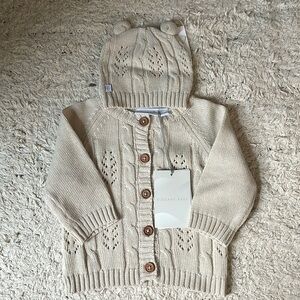 Elegant Baby Sweater Set